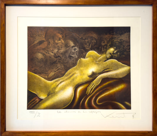 Pieza 06 - Daniel Kent - El atavismo de los reflejos / Grabado - 50 x 60 cm