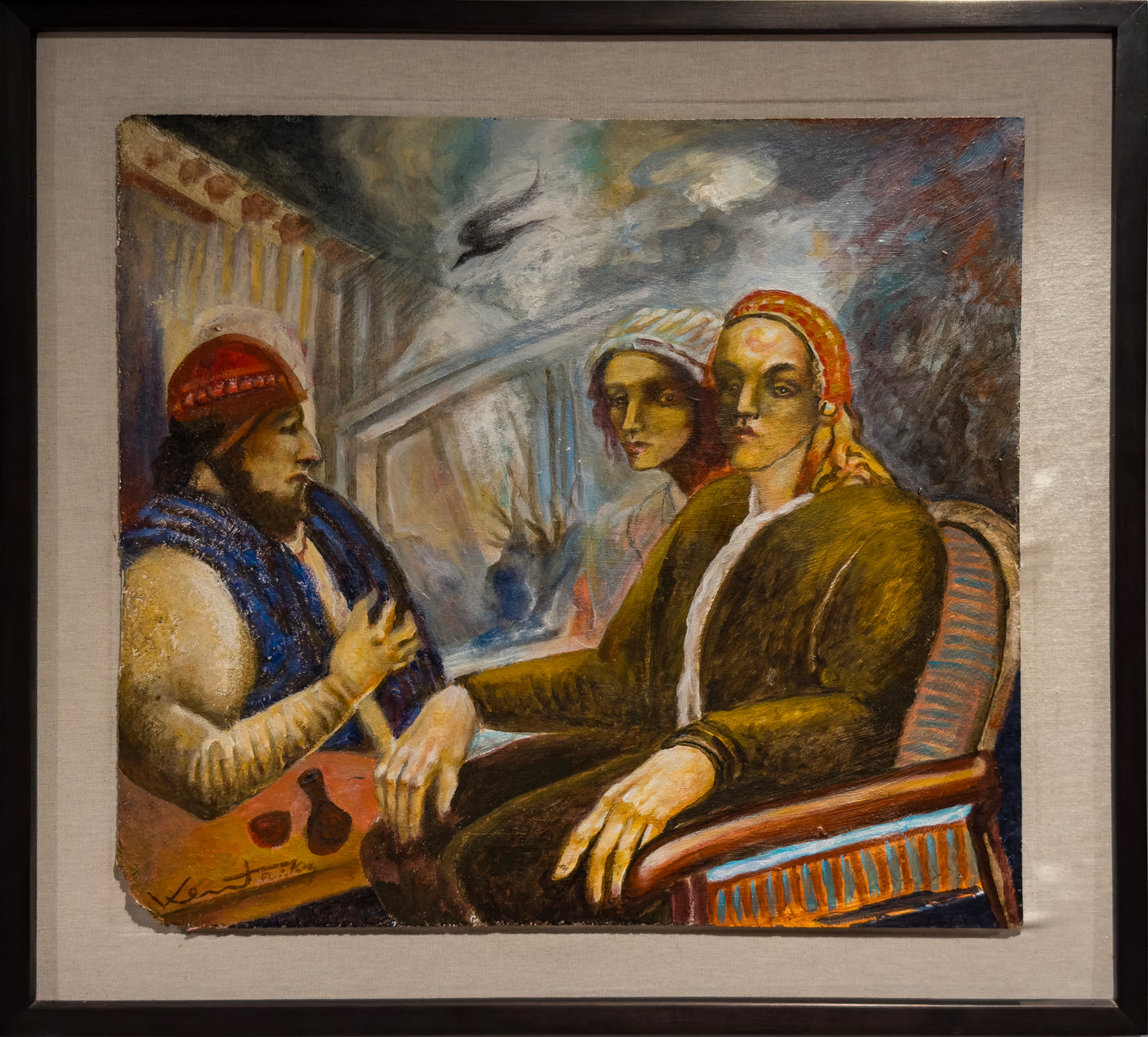 Pieza 15 - Daniel Kent - ST / Acrílico sobre tela - 60 x 65 cm
