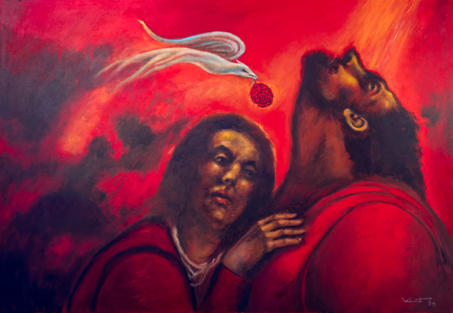 Daniel Kent – ST / Acrílico sobre tela sobre  – 160 x 110 cm – 1/1