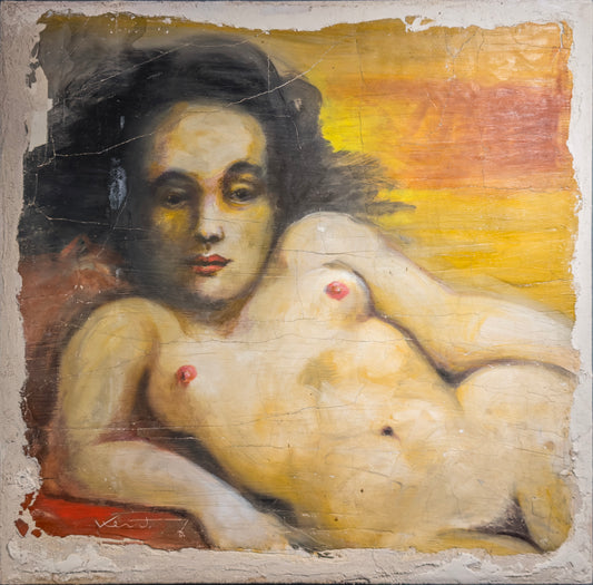Pieza 33 - Daniel Kent - Desnudo / Fresco - 115 x 115 cm
