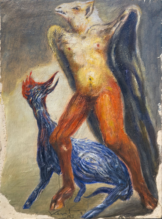 Pieza 43 - Daniel Kent - Baldanders / Fresco - 40 x 30 cm