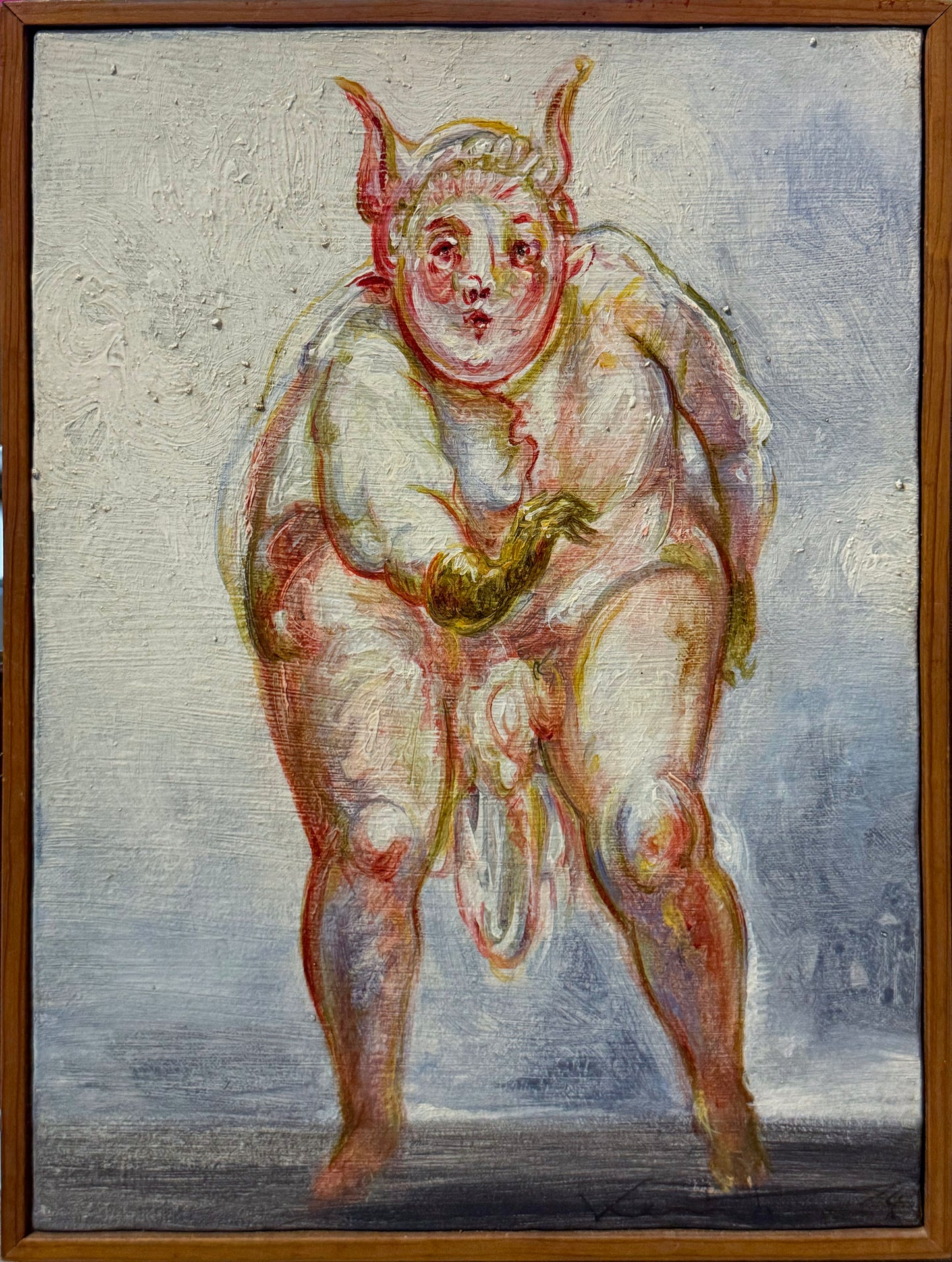 Pieza 38 - Daniel Kent - ST / Acrílico sobre tela - 40 x 30 cm