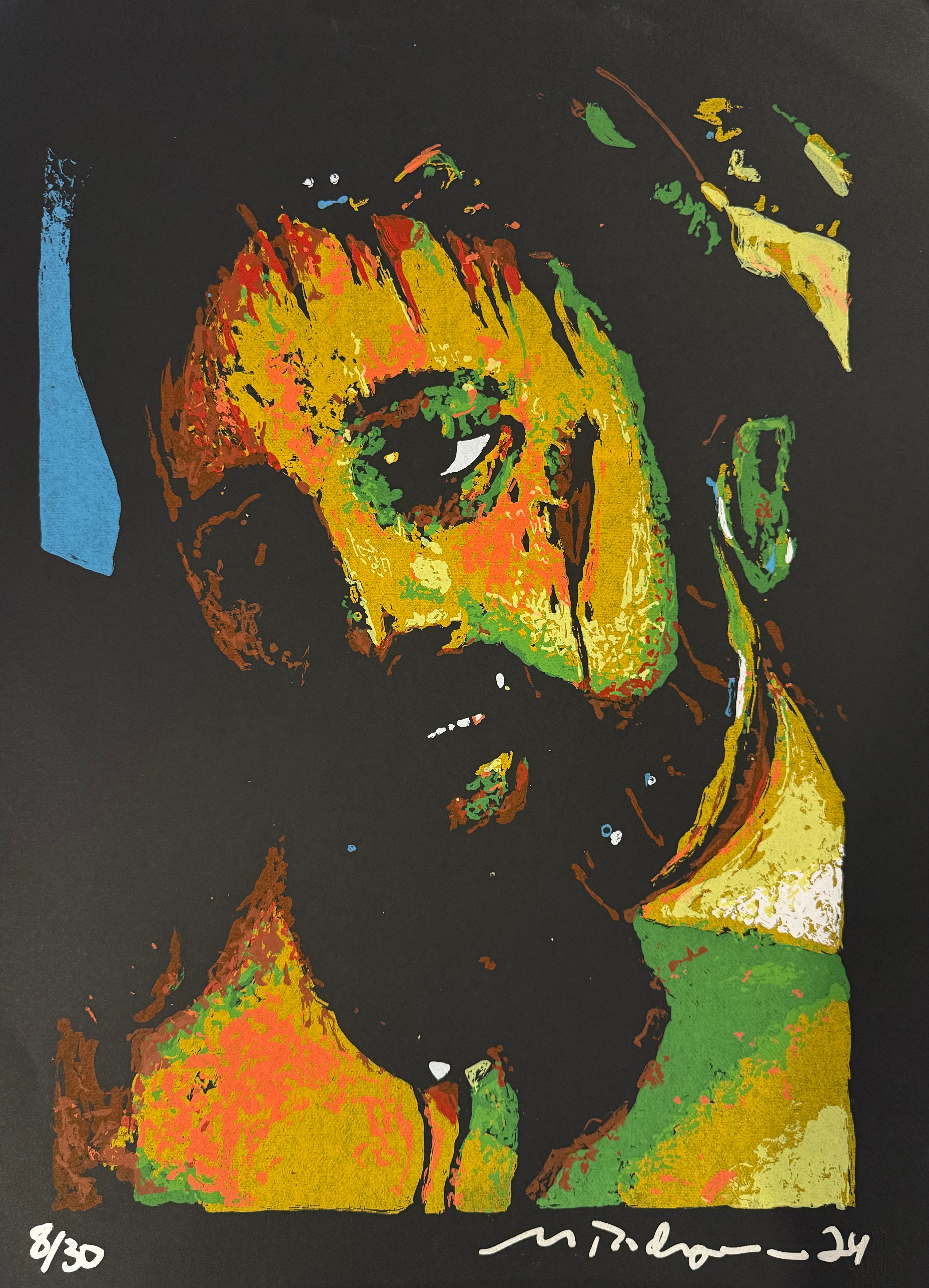 Manuel Rodrigez  - ST. Cristo / Serigrafía sobre papel - 50 x 70 cm