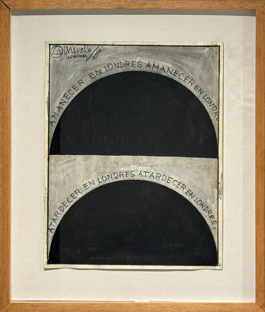 Javier Arévalo - Amanecer en Londres / Acuarela sobre papel - 40 x 31 cm