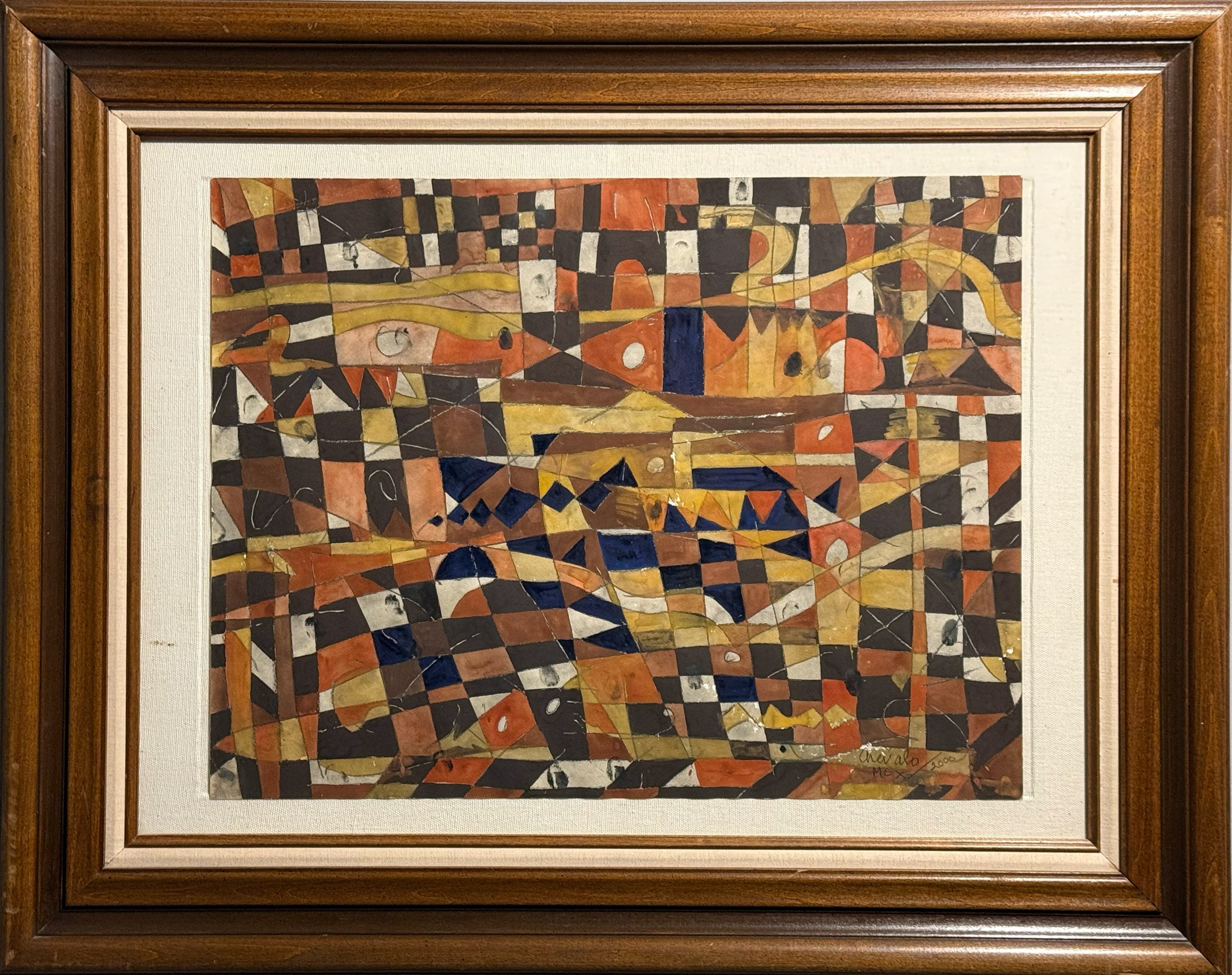 Javier Arévalo – ST (Abstrato MX 2000) / Acuarela sobre papel – 64 x 49 cm – 1/1