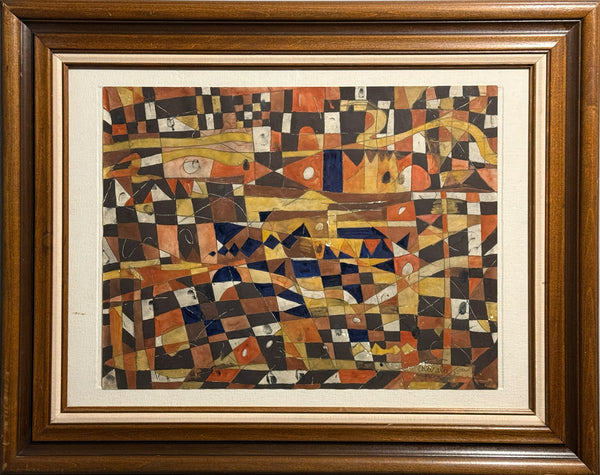 Javier Arévalo – ST (Abstrato MX 2000) / Acuarela sobre papel – 64 x 49 cm – 1/1