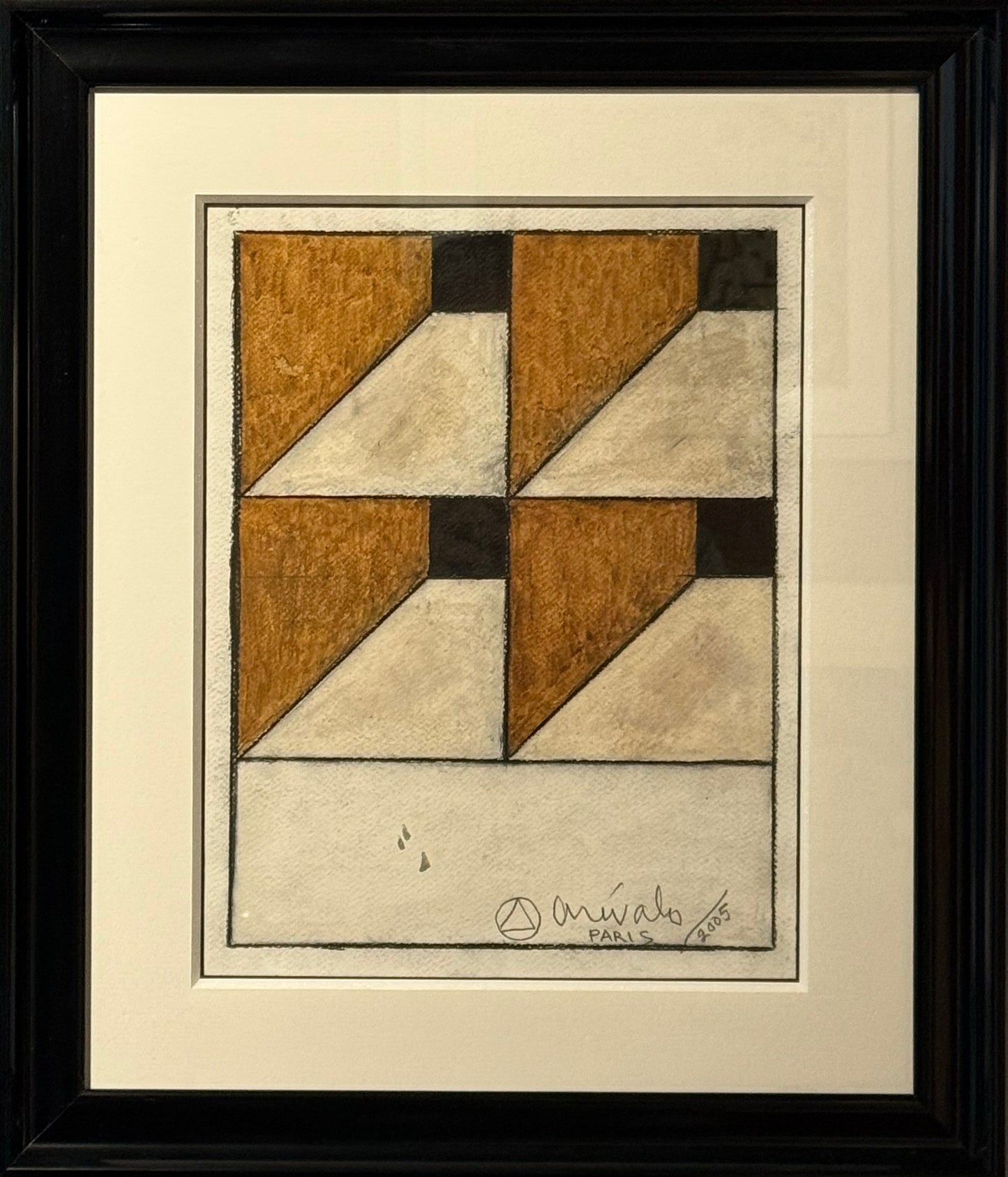 Javier Arévalo - Casa vacía / Acuarela sobre papel - 35 x 16 cm