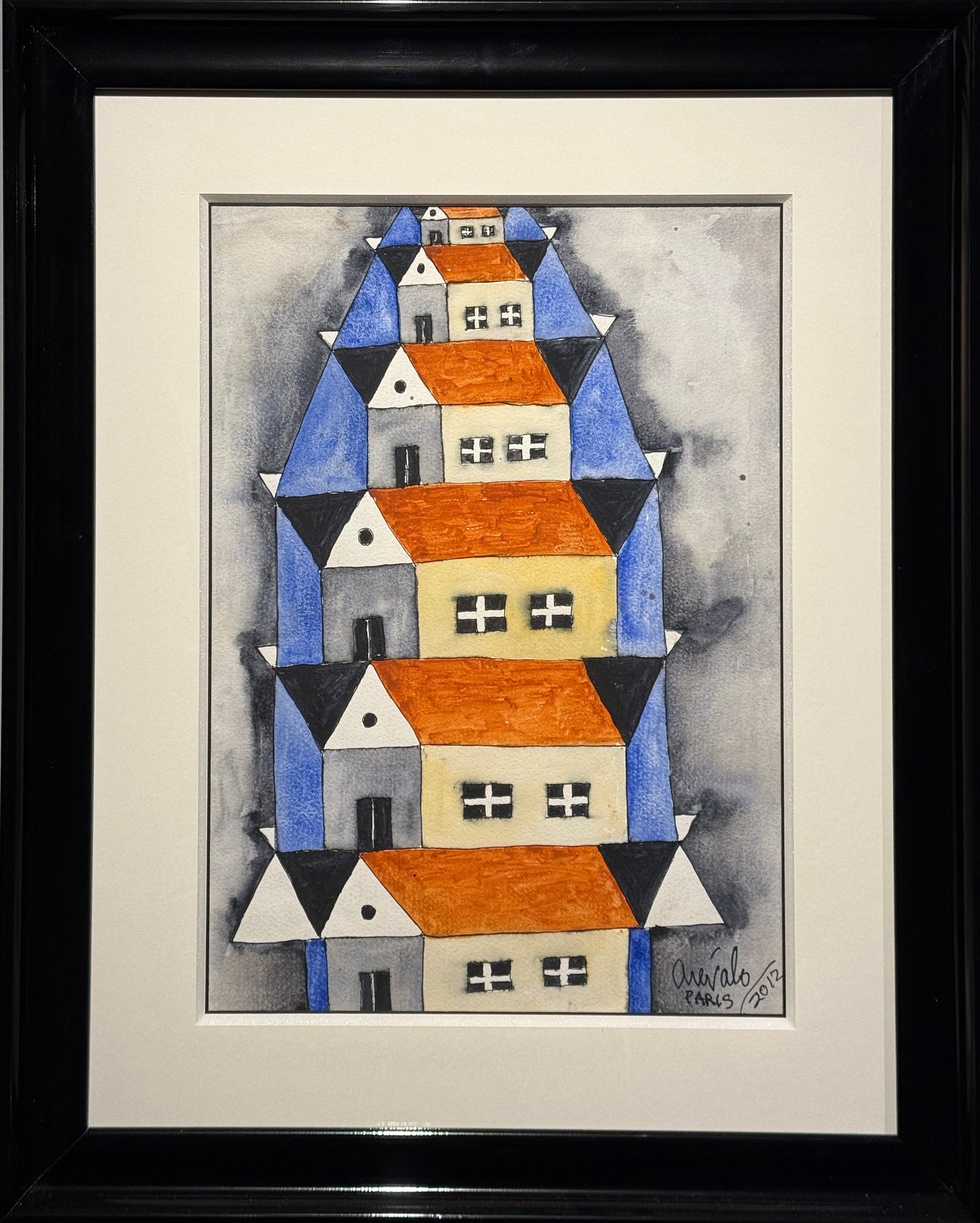 Javier Arévalo - ST / Acuarela sobre papel - 36 x 26 cm