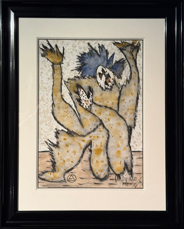 Javier Arévalo – ST (doble) / Acuarela sobre papel – 24 x 33 cm –  1/1