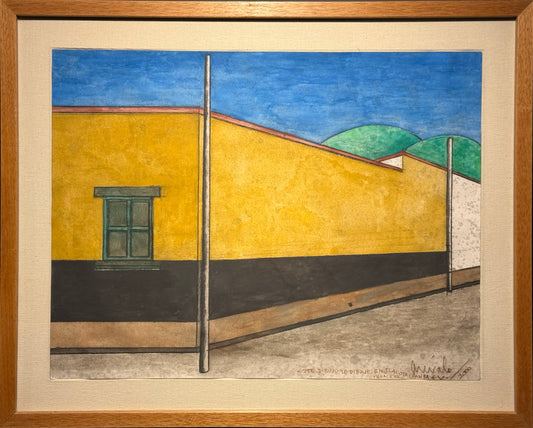 Javier Arévalo - Tlacotalpan / Acuarela sobre papel - 50 x 65 cm