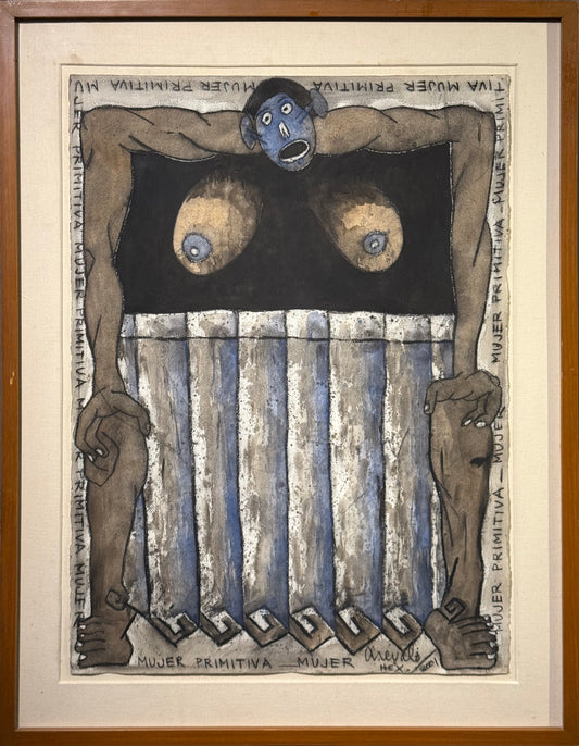 Javier Arévalo - La sencilla / Acuarela sobre papel - 56 x 76 cm