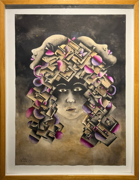 Esteban Arévalo - ST (2015) / Acuarela sobre papel - 68 x 48 cm