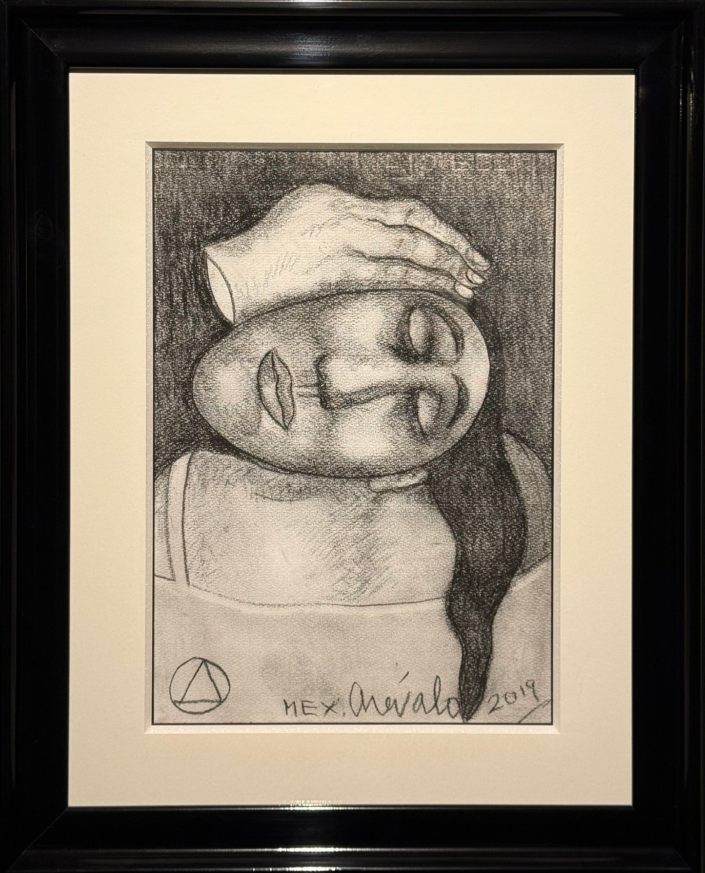 Javier Arévalo - S-T / Carboncillo sobre papel - 34 x 24 cm