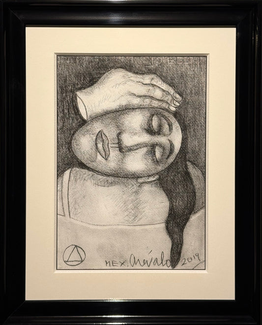 Javier Arévalo - S-T / Carboncillo sobre papel - 34 x 24 cm