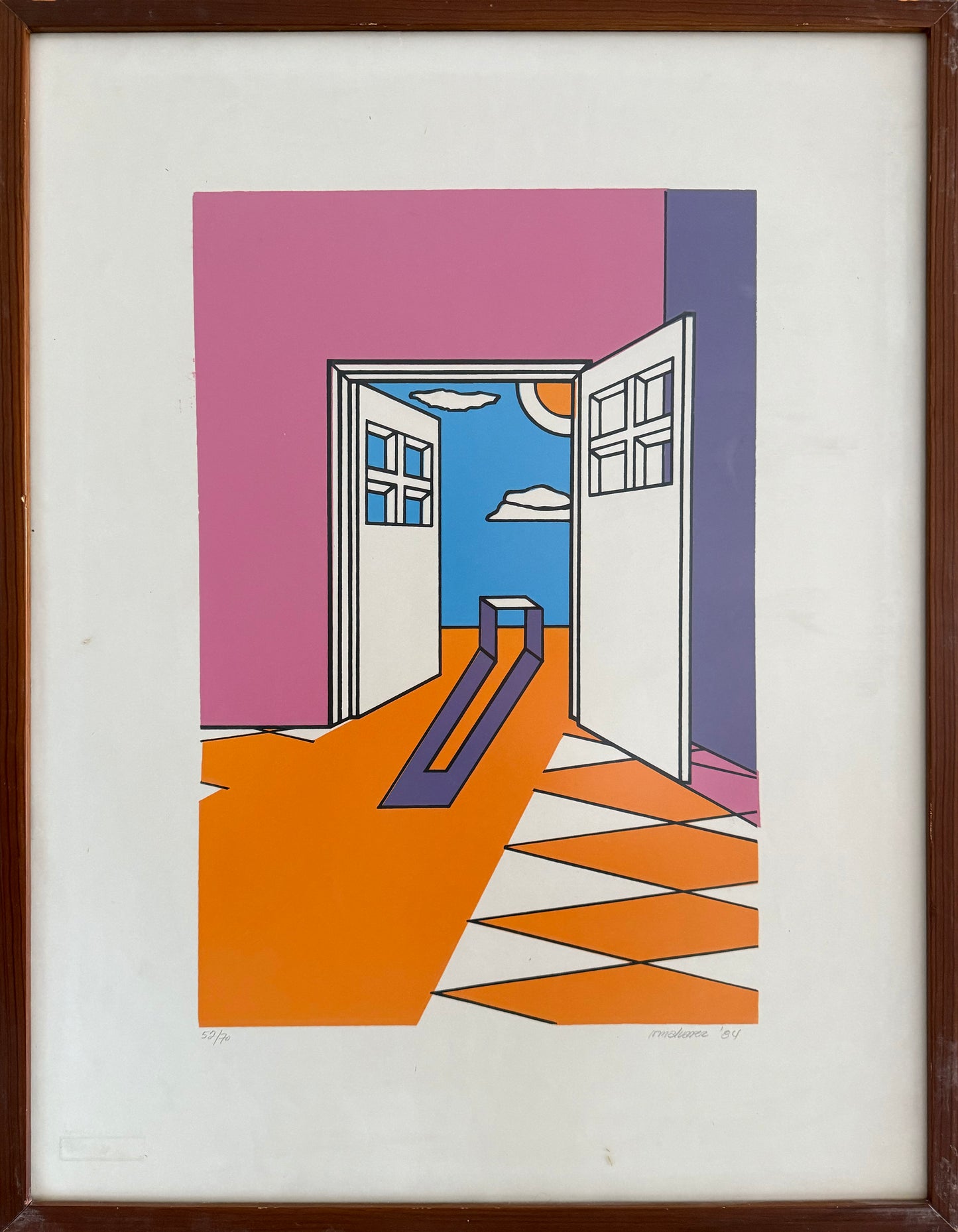 Irma Alvarez - S-T / Serigrafia - 45 x 30 cm