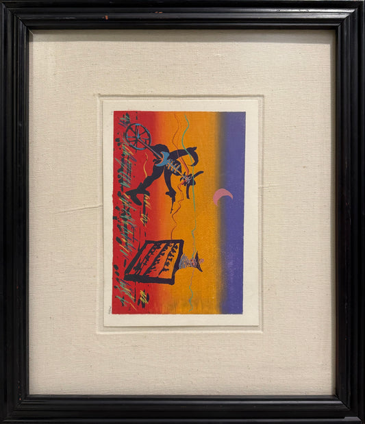 Miguel Angel lopez - ST / Serigrafía  - 21 x 30 cm