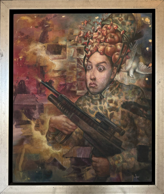 Israel Zepeda - Israel Zepeda / Acrílico sobre tela - 70 x 58 cm