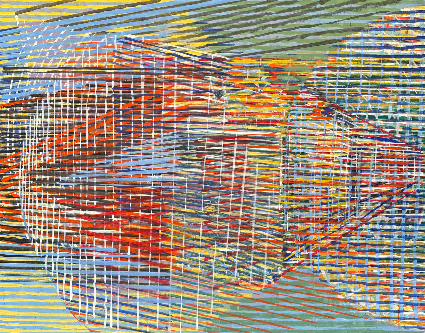 Roberto Rebora - ST / Óleo sobre tela - 120 x 150 cm