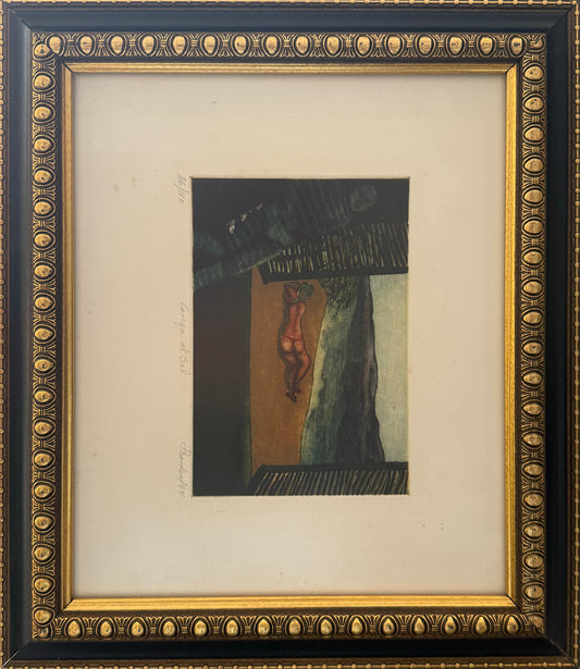 Pilar Bordes - Tanga al sol / Grabado - 12,5 X 18,2 cm