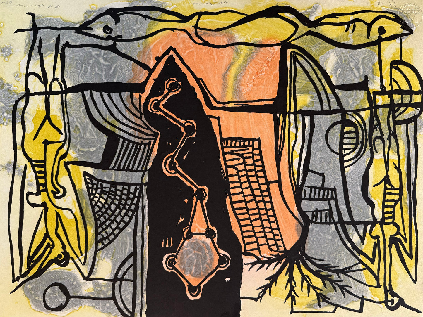 Rosendo Pinacho - Venta / Collografía - 49.5 x 68.7 cm