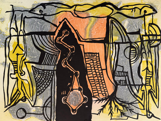 Rosendo Pinacho - Venta / Collografía - 49.5 x 68.7 cm