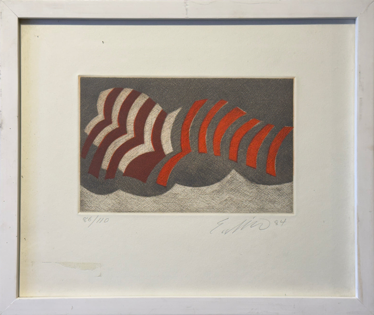 Enrique Rico - S-T / Grabado - 12 x 19 cm