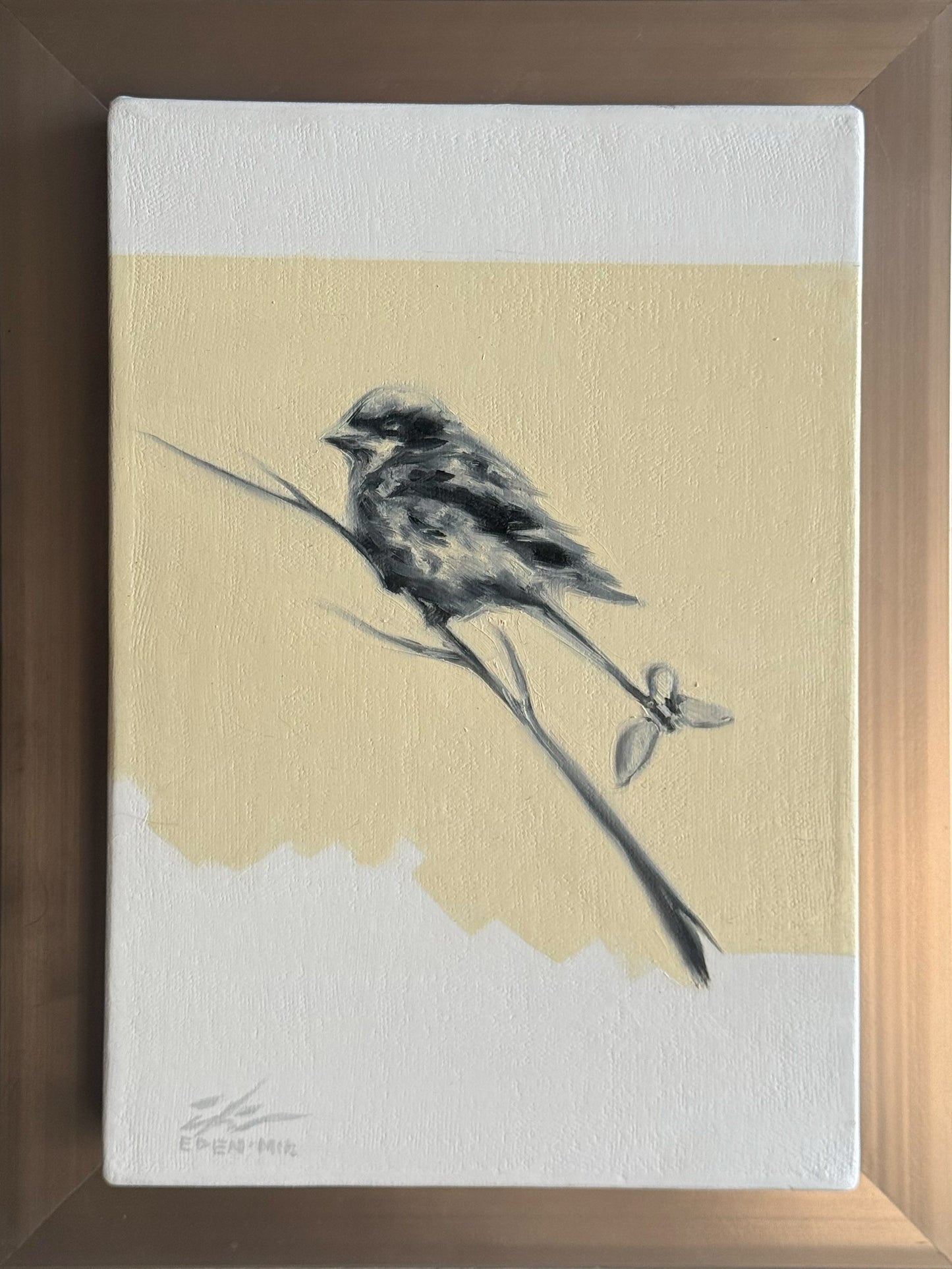 Eden Mir – AVHELIX  / Óleo  sobre tela – 21 x 30 cm – 1/1