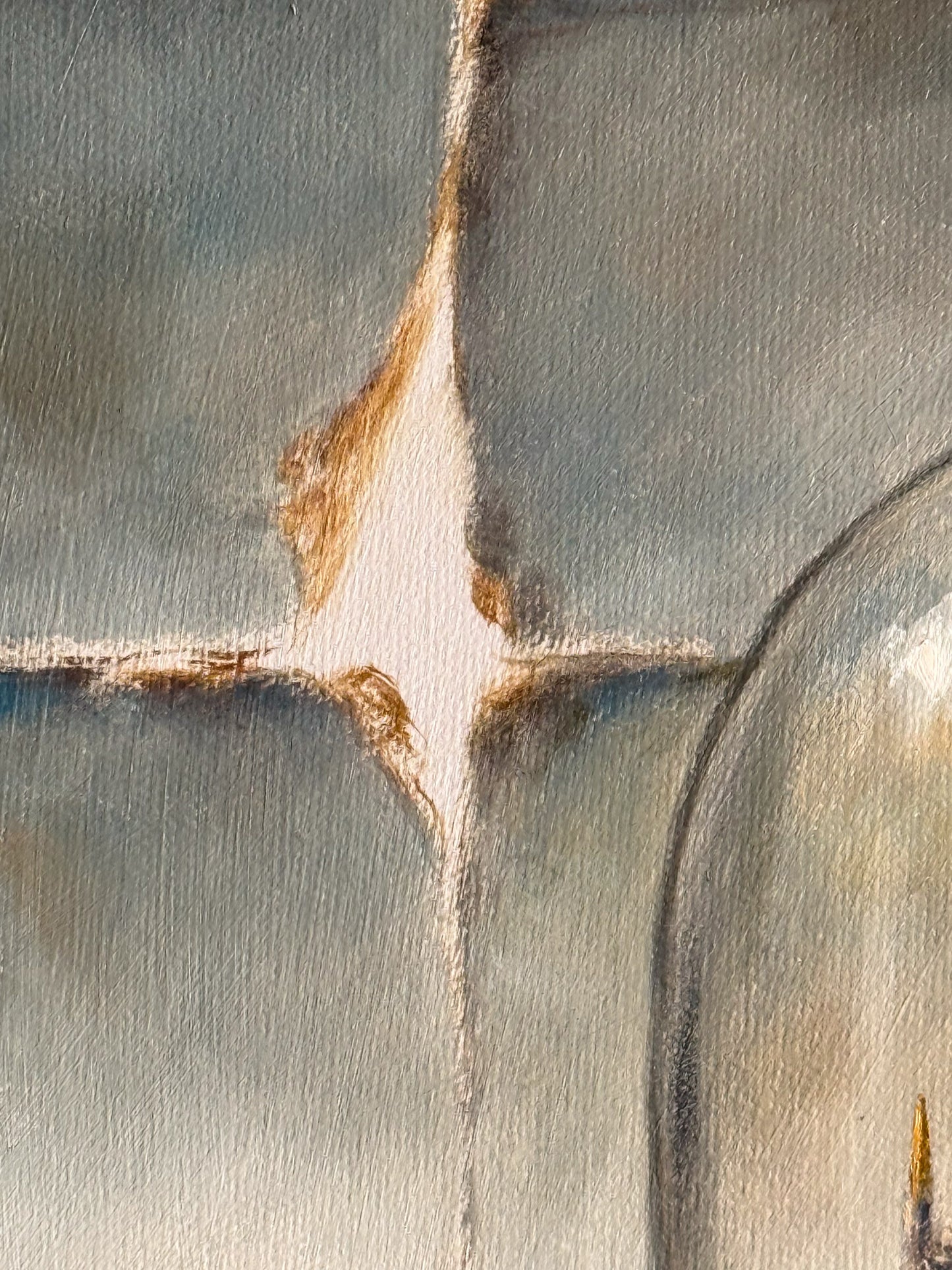 José Parra – Ciudad del domo / Óleo sobre tela – 28 x 35 cm – 1/1