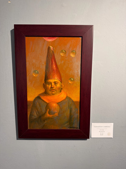 Fernando Garrido – Lluvia Roja / Óleo sobre tela – 24 x 40 cm – 1/1