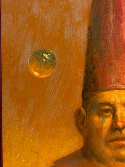 Fernando Garrido – Lluvia Roja / Óleo sobre tela – 24 x 40 cm – 1/1