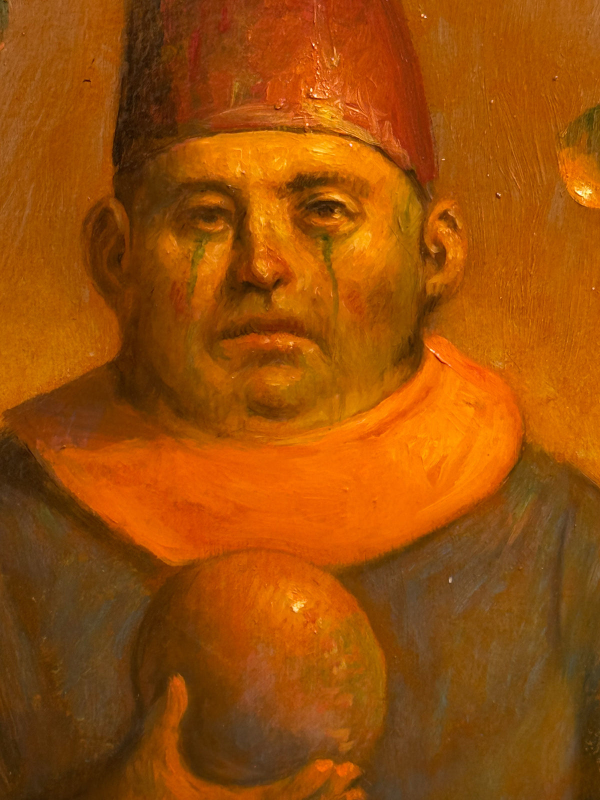 Fernando Garrido – Lluvia Roja / Óleo sobre tela – 24 x 40 cm – 1/1
