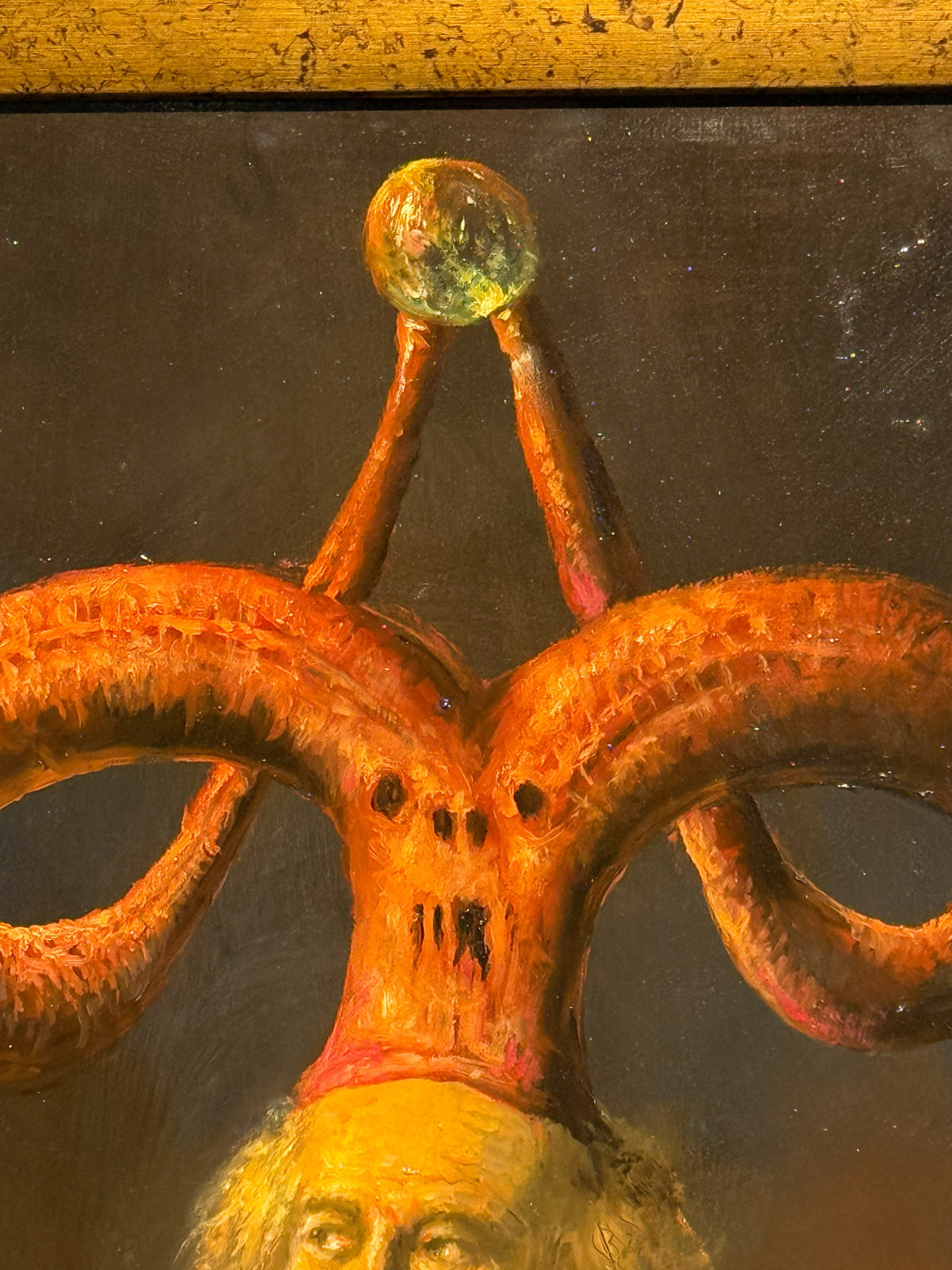 Fernando Garrido – Buscador de Universos / Óleo sobre mdf – 40 x 61 cm – 1/1