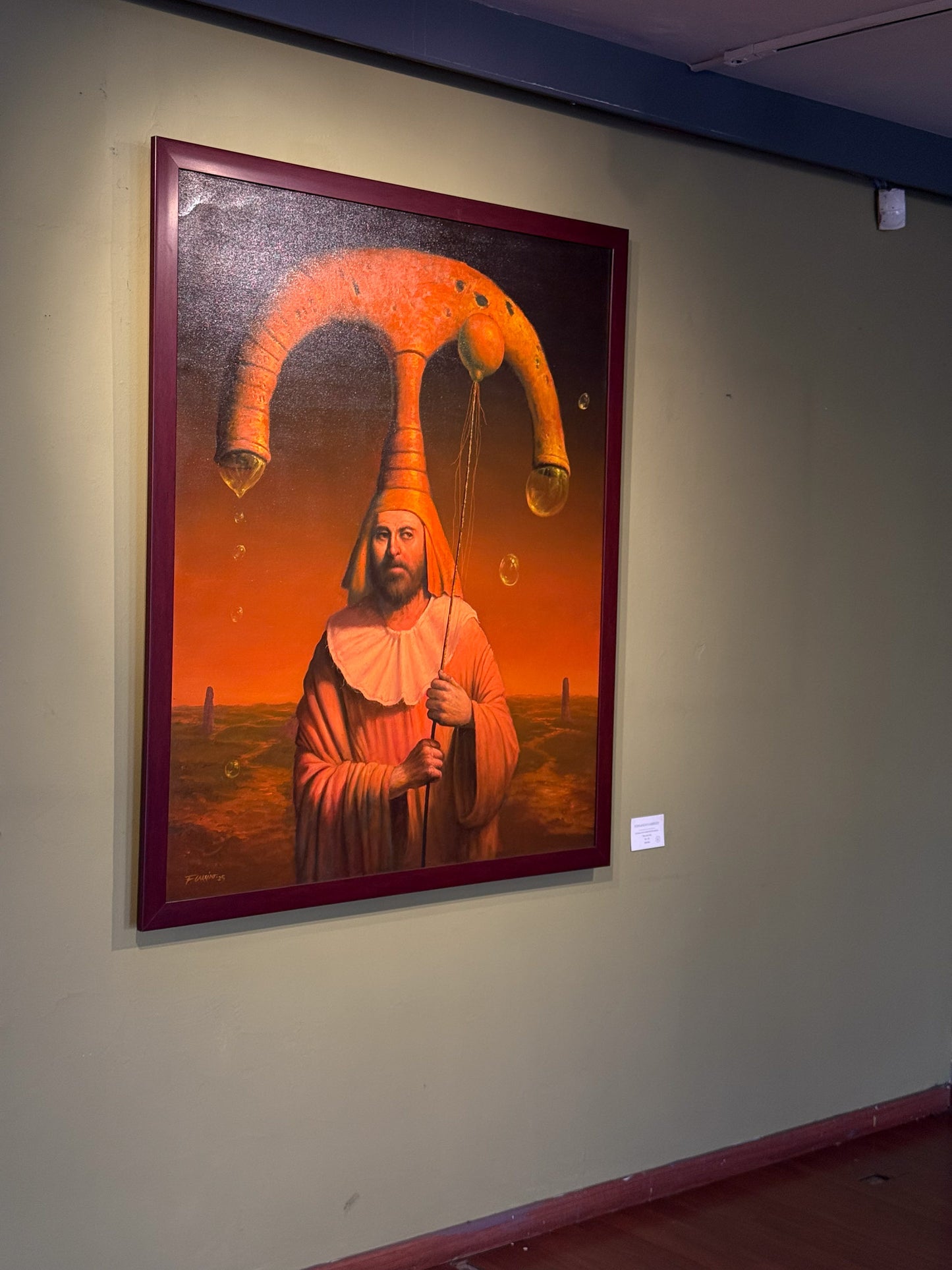 Fernando Garrido – En Busca de la Ciudad del Sol Poniente / Óleo sobre tela – 100 x 120 cm – 1/1