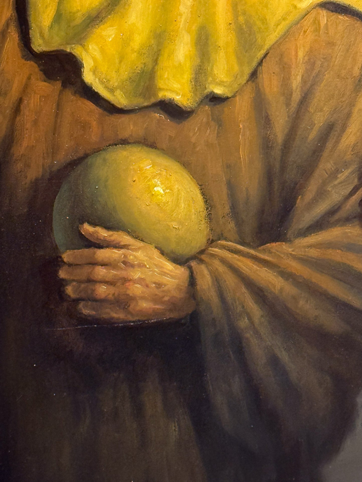 Fernando Garrido – Lanzador de Bolas / Óleo sobre mdf – 42 x 61 cm – 1/1