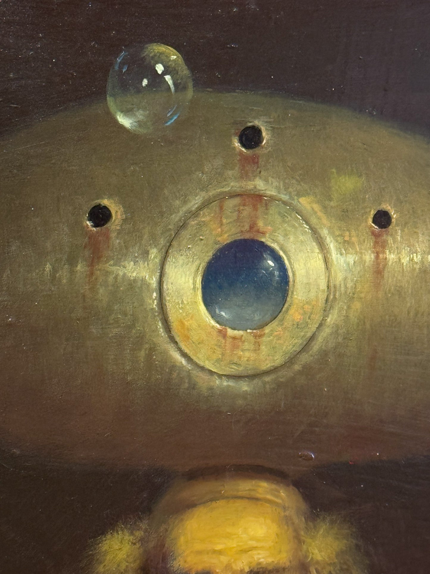 Fernando Garrido – Inventor de Nubes / Óleo sobre mdf – 50 x 62 cm – 1/1
