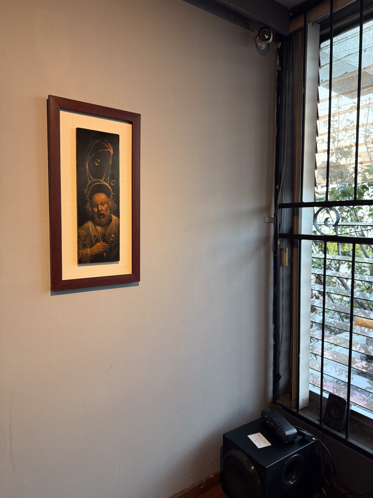 Fernando Garrido – Sabio / Óleo sobre masonite – 16 x 47 cm – 1/1