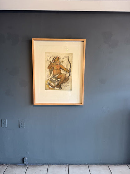 Javier Arévalo – Cupido / Grabado sobre papel – 40 x 54 cm – 34/100