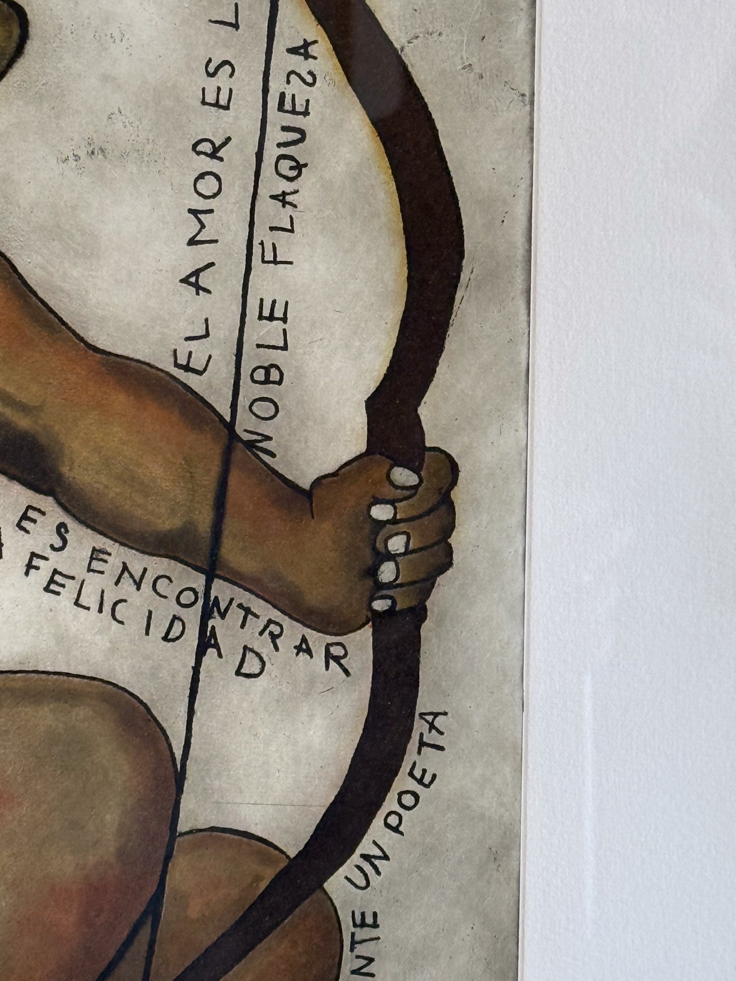 Javier Arévalo – Cupido / Grabado sobre papel – 40 x 54 cm – 34/100