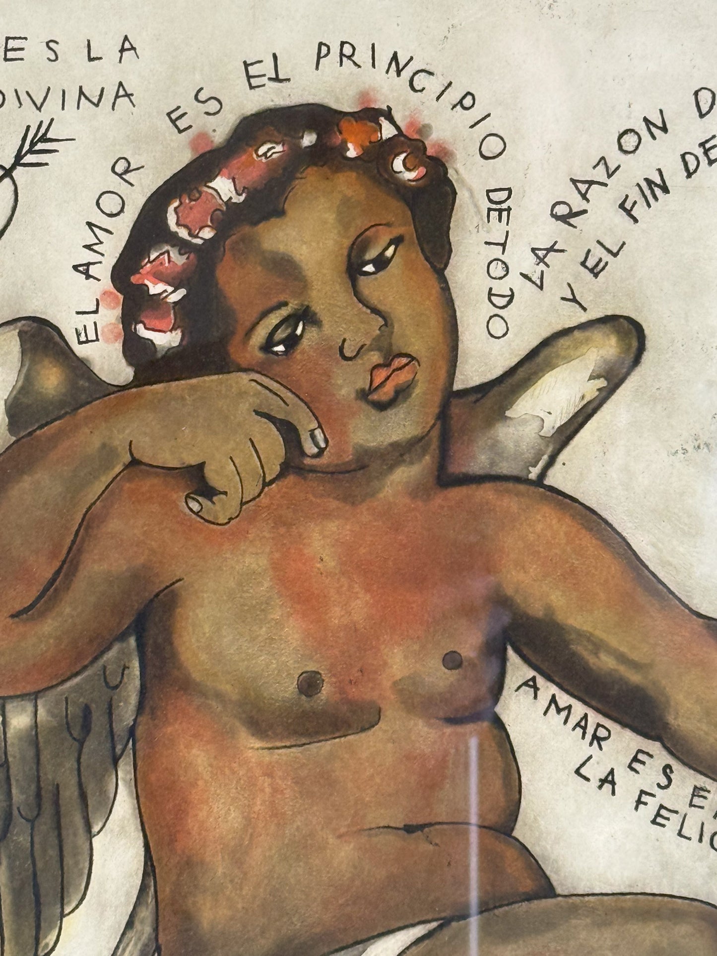 Javier Arévalo – Cupido / Grabado sobre papel – 40 x 54 cm – 34/100