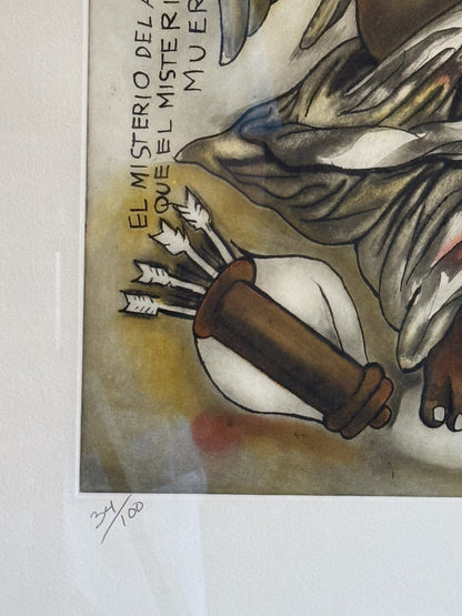 Javier Arévalo – Cupido / Grabado sobre papel – 40 x 54 cm – 34/100