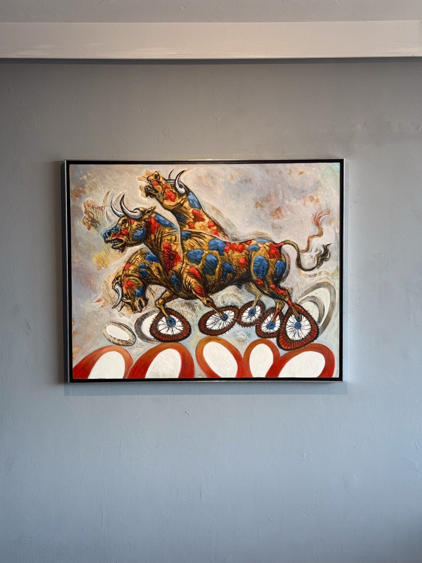 José Luis Malo – Toricleto / Óleo  sobre tela – 100 x 80 cm – 1/1