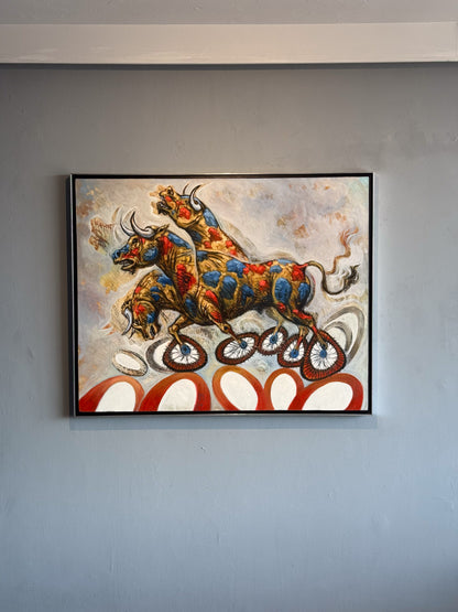 José Luis Malo – Toricleto / Óleo  sobre tela – 100 x 80 cm – 1/1