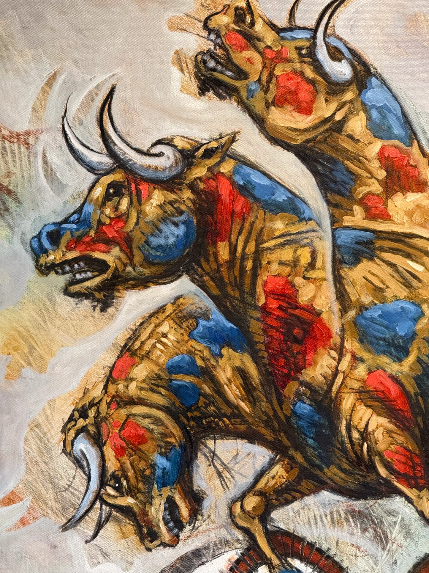 José Luis Malo – Toricleto / Óleo  sobre tela – 100 x 80 cm – 1/1