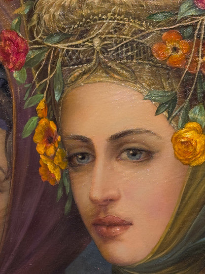 Armando Martinez – Gloriosos tiempos / Óleo  sobre tela – 65 x 75 cm – 1/1