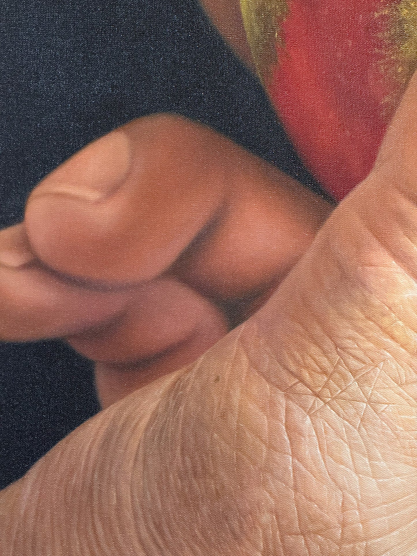 Cesar Plascencia – Rey Midas / Óleo  sobre lienzo – 100 x 120 cm – 1/1