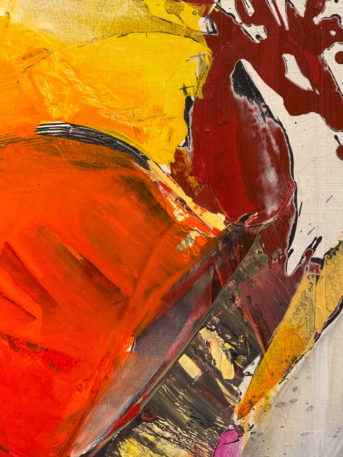 Rafael Calzada – Festividad Nocturna / Acrílico sobre tela – 100 x 120 cm – 1/1