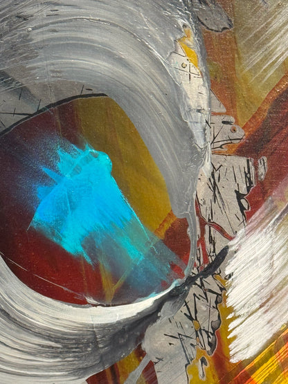 Rafael Calzada – Festividad Nocturna / Acrílico sobre tela – 100 x 120 cm – 1/1