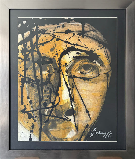 Serie P/A 5/5 / Vladimir Cora - Sin titulo 7 / Litografía  - 75 x 57 cm