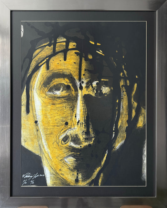 Serie F/M 2/2 / Vladimir Cora - Sin titulo 10 / Litografía  - 75 x 59 cm
