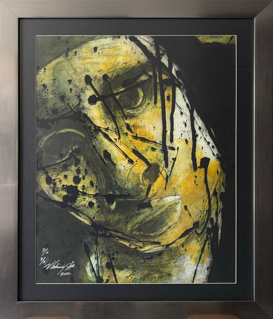 Serie P/A 5/5 / Vladimir Cora - Sin titulo 11 / Litografía  - 75 x 57 cm